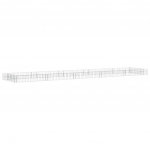 Gabioon-taimelava, tsingitud teras, 500 x 100 x 20 cm