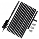 K&auml;epidemega maapuur 120 mm koos pikendustoruga 13 m terasest