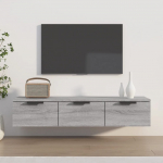 Seinakapp, hall sonoma tamm, 102x30x20 cm, tehispuit