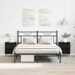 &Ouml;&ouml;lambi kapp sahtliga 2 pcs must tamm 40 x 35 x 50 cm tehispuit