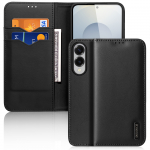 Dux Ducis Hivo Samsung Galaxy S25 Edge Case with Flip and RFID Protection - Black