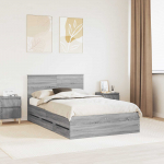 Voodi raam sahtliga peaga hall sonoma 120 x 190 cm inseneripuit