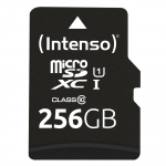 MEMORY MICRO SDXC 256GB UHS-I/W/ADAPTER 3423492 INTENSO - 4034303028801