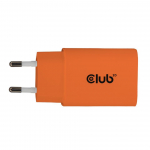 MOBILE CHARGER WALL USB-C/2PK 30W ORANGE CAC-3023 CLUB3D - 8719214473426