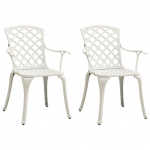 Aiatoolid 2 tk, valualumiinium, valge