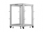 LANBERG OPEN RACK 19" 15U 600X600-1100 ADJUSTABLE GREY