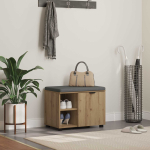 Jalan&otilde;upink padjaga artisan tamm 60 x 38 x 46 cm tehispuit