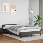 Voodiraam peatsiga ilma madratsita hall 120x200 cm