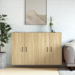 Seinakapid 2 tk, sonoma tamm, tehispuit