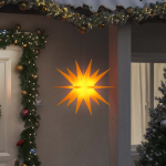 J&otilde;ulutuli led-valgustusega, kokkupandav, kollane, 57 cm