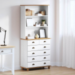 K&uuml;&uuml;likukapp sahtliga askim valge 91 x 40 x 200.5 cm m&auml;nnipuit