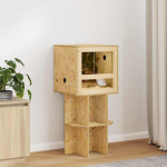 Terrarium pruun 40 x 40 x 90 cm osb