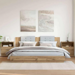 &Ouml;&ouml;kapid 2 tk artisan oak 50x32x60cm tehispuit