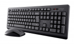 Trust Primo - set (wireless keyboard + wireless mouse), black