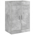 Vannitoa all oleva kraani kapp betoonhall 56 x 37,5 x 81 cm