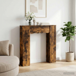 Kamina raam suitsutatud tamm 102 x 20 x 102 cm tehispuit
