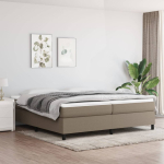 Kontinentaalvoodi madratsiga, pruunikashall, 200x200 cm, kangas