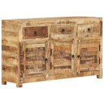 Puhvetkapp, 110x30x65 cm, toekas mangopuit