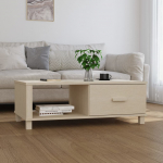 Kohvilaud "hamar", meepruun, 100x55x35 cm, m&auml;nnipuit