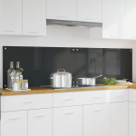 K&ouml;gi splashback 2 pcs tumehall 100 x 50 cm karastatud klaas