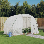 Kasvuhoone terasraamiga, valge, 6 m&sup2;, 3x2x2 m