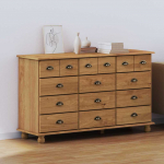 Kummut sahtliga askim pruun 79 x 40 x 133.5 cm m&auml;nnipuit