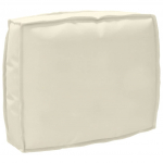 Kaubaaluse seljatoepadi cream 50 x 40 x 12 cm oxfordi kangas