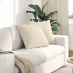 Diivanipadjad 2 pcs beež 50 x 50 cm kangas