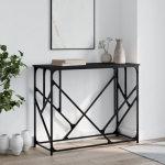 Konsoollaud, must, 100x40x80 cm, tehispuit