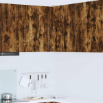 Seinakapp k&ouml;&ouml;ki suitsetatud tamm 57 x 57 x 80 cm tehispuit