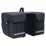 Kaks jalgrattakotti, veekindel, 35 l, must