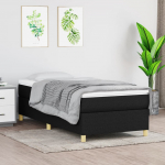 Vedrumadratsi voodiraam must 100x200 cm kangas