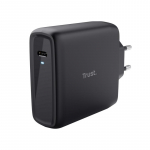 MOBILE CHARGER WALL MAXO 100W/USB-C BLACK 24818 TRUST - 8713439248180