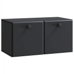 Rippuv tv kapp must 59,5 x 31 x 30 cm tehispuit