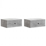 &Ouml;&ouml;lambi kapp 2 pcs betoonhall 49 x 34,5 x 20 cm tehispuit