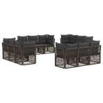 Aia diivanikomplekt 12 pcs hall pol&uuml;rotang