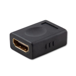 SAVIO HDMI (F) &ndash; HDMI (F) &ndash; Adapter, straight, barrel CL-111 Black
