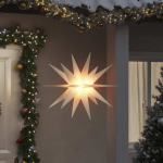 J&otilde;ulutuli led-valgustusega, kokkupandav, valge, 100 cm