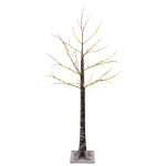 Lumega kaetud led-j&otilde;ulupuu pruun 22 x 22 x 120 cm plastmass