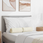 Padjad 2 pcs cream &oslash; 15 x 40 cm korter kangas