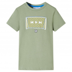 Laste t-s&auml;rk, hele khaki, 116