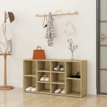 Jalatsipink, sonoma tamm, 103 x 30 x 55 cm, tehispuit
