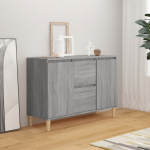 Puhvetkapp, hall sonoma tamm, 101 x 35 x 70 cm, tehispuit