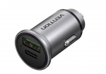 MOBILE CHARGER CAR USB/2P GRAY FFBH0 VENTION - 6922794761643