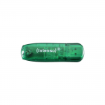 MEMORY DRIVE FLASH USB2 8GB/GREEN 3502460 INTENSO - 4034303008537