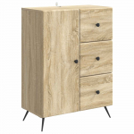 K&otilde;ide sahtliga sonoma tamm 66 x 34,5 x 90 cm tehispuit