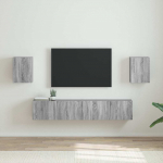 Tv seina kapp 2 pcs hall sonoma 30 x 31 x 40 cm tehispuit