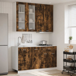 K&ouml;&ouml;k &uuml;ksus lyon 4 pcs suitsutatud tamm tehispuit