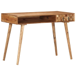 Kirjutuslaud 110x50x76 cm, toekas akaatsiapuit