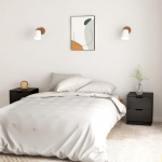 &Ouml;&ouml;kapid 2 tk, must, 40 x 40 x 50 cm, puitlaastplaat